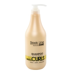 Stapiz Sleek Line Szampon Waves&Curls włosy kręcone 1L